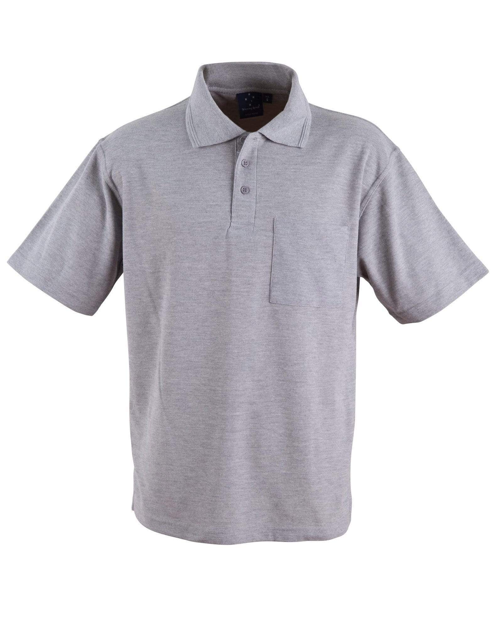 Winning Spirit Unisex Pocket Polo Shirt PS41 Metro Workwear.